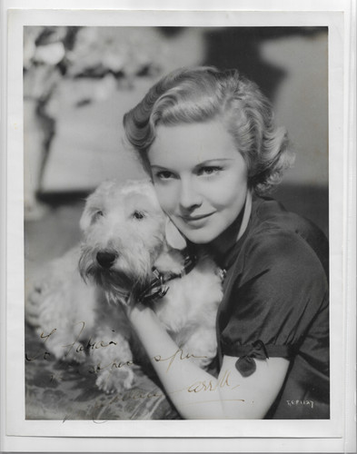 Madeleine carroll signed - madeleine,
