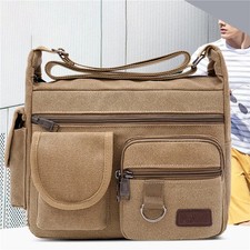 Men Canvas Shoulder Bag Casual