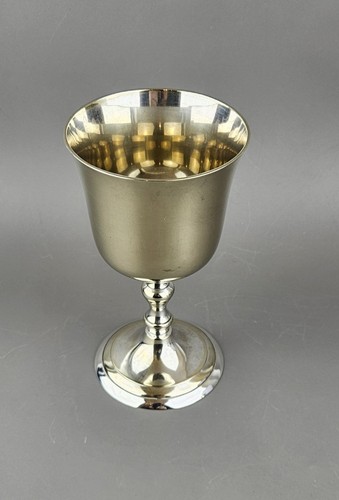 Silver plated goblet in - silver-plated, goblet,