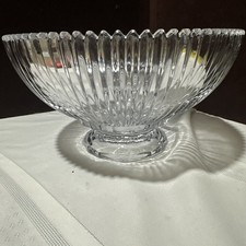 Footed•Lead Crystal Serving