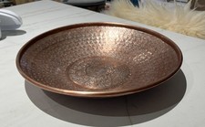 Copper Effect Metal Dish