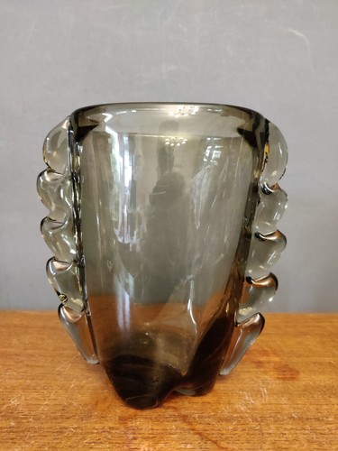 Whitefriars glass vase - glass, 9384