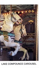 Lake Compounce Carousel White