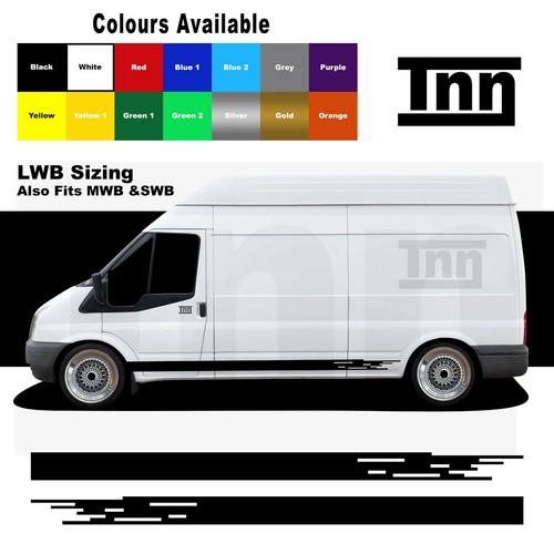 Side stripe stickers decals - side,