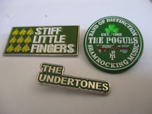 Irish punk metal badge - punk,