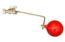 1/2" Brass Part 2 Float Valve (Ballcock) & Ball / Float For Water Tank BS1212/2