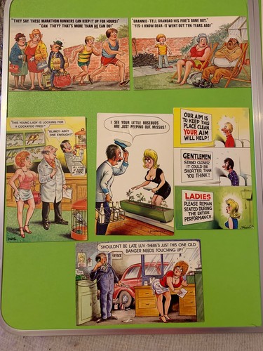6xblankpostcards near mint - 6xblankpostcards,