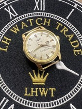 Longines Solid 18ct Gold Conquest Calendar Vintage Lh Watch Trade