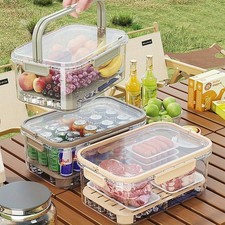 Clear Plastic Picnic Storage