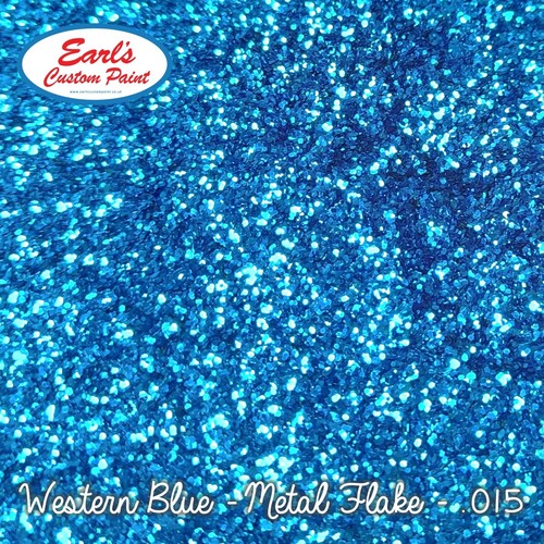 100g western blue metal flake - western,