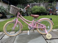 Pink Bobbin Gingersnap kids bike, Used, Collection in Bushey