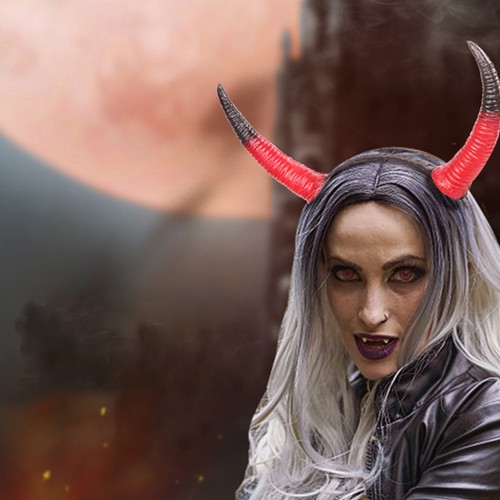 Devil horn headband cosplay - devil,