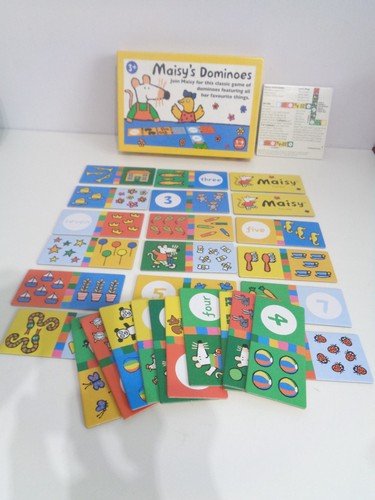 Maisy dominoes thick card - thick,