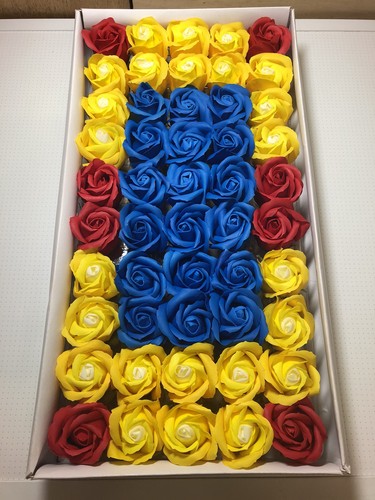Pack craft soap roses - 50,