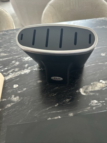 Global black knife - knife, block
