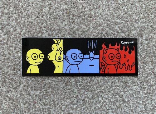 Supreme fw19 life sticker - supreme,