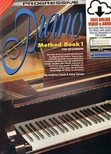 Progressive Piano Method - Book 1 Piano Book & Media-Online Gary