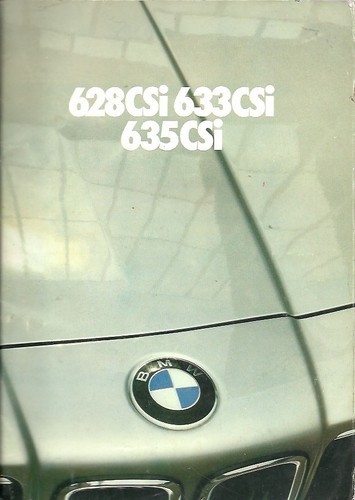 Bmw e24 series 628csi 633csi - series,