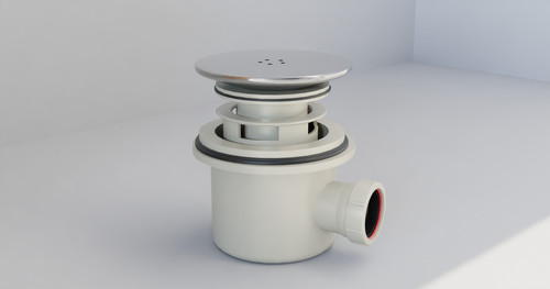 Shower drain set - drain, cover