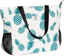 ESVAN Large Pineapple Tote Bag