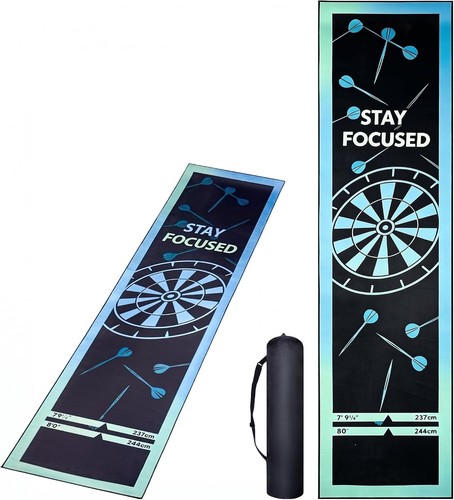 Darts oche mat 275x60cm - oche, non