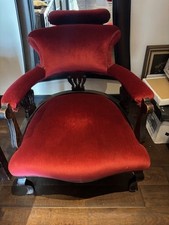 Victorian mahogany tub chair