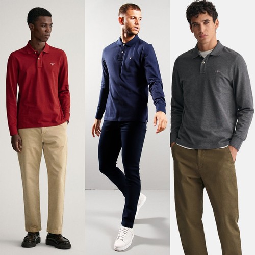 Gant mens polo neck jumper - mens,