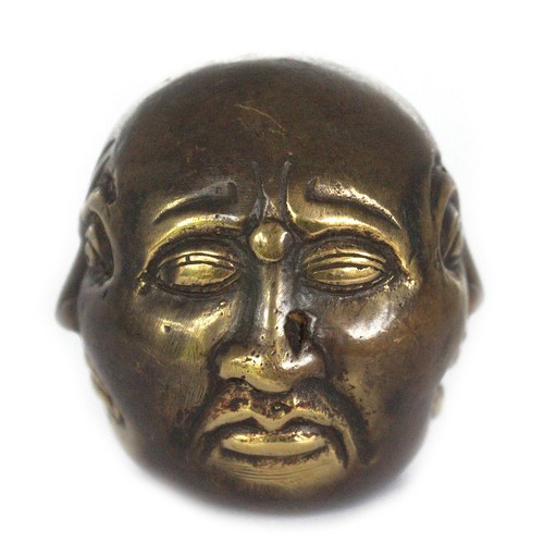 Four face buddha brass - four,