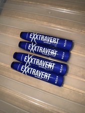 Avon Exxtravert Waterproof Extreme Volume Mascara Blackest Black job lot of 4