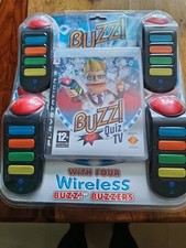 BUZZ QUIZ TV WIRELESS BUZZERS