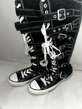 Converse Chuck Taylor All Star XX-Hi Knee-High Shoes Women's Size 7 Black