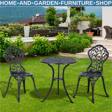 Aluminium Bistro Set Garden