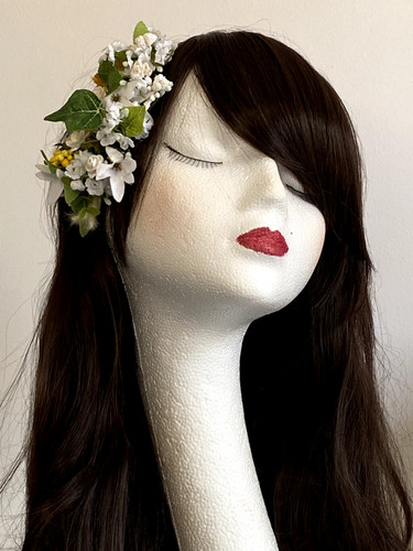 Flower hair slide rose - hair, &