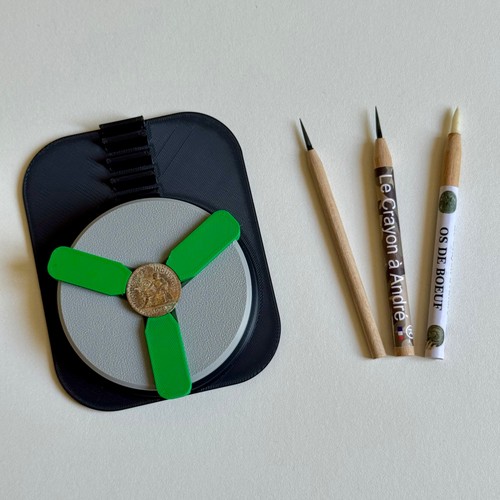 Coin cleaning vice kit - coin,