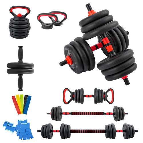 Adjustable dumbbell - 5-in-1,