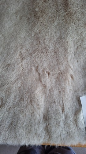 Wow faux fur fabric brown - wow:,