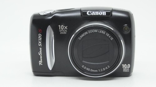 Canon powershot sx120 black - sx120, is