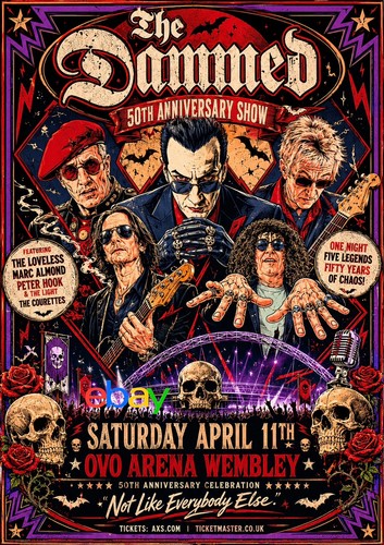 The damned wembley london - the,