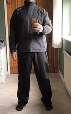 PROQUIP MENS TOURFLEX 360 WATERPROOF GOLF SUIT JACKET TROUSERS SIZE MEDIUM REG