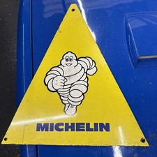 Original Metal Michelin Sign,heavy And Large great Garage Item.