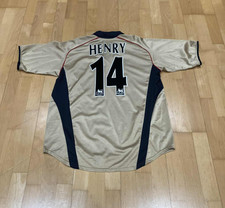 Henry Arsenal Shirt 2001