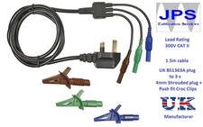 PAT Test Adaptor  Hardwired Appliances without plugs JPSS026b