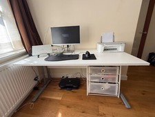 Large White Desk - Osmond Ergonomics - WFH or Office *Collection Only* RRP £370