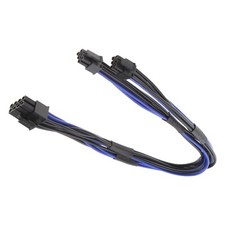 Dual Mini 6 Pin to 8 Pin Male