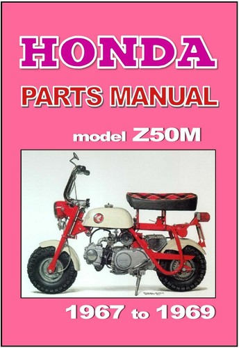 Honda parts manual - parts, z50