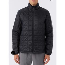 O’Neill Trvlr Away Packable Jacket Black Mens Medium