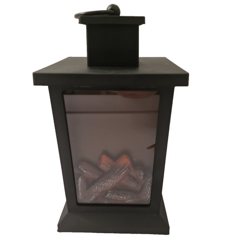Battery operated led fireplace - operated,