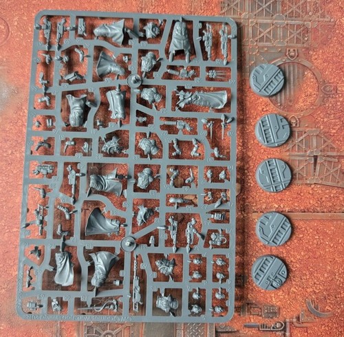 Necromunda delaque gang sprue - gang,