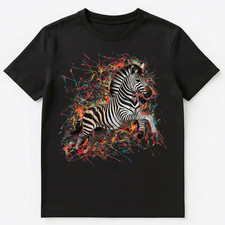 Colorful Paint Splash Jumping