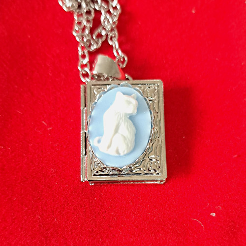 Silver tone rectangle photo - tone,